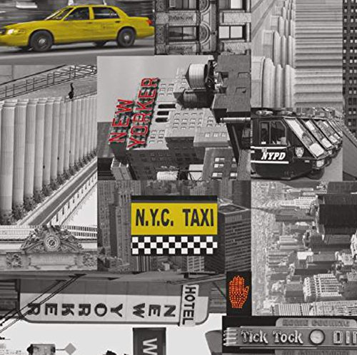 Klebefolie - Möbelfolie New York Taxi - 45 cm x 200 cm Dekorfolie Selbstklebefolie Klebefolie - Möbelfolie New York Taxi - 45 cm x 200 cm Dekorfolie Selbstklebefolie von Joy Fix