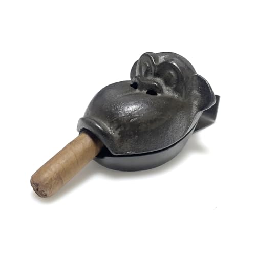 Joy PerfvmE - Zigarrenaschenbecher Gusseisen – Lustiger Aschenbecher mit Gorilla-Design und Klappdeckel – Robuster Zigarren Aschenbecher, Raucher Geschenk Joy PerfvmE - Zigarrenaschenbecher Gusseisen – Lustiger Aschenbecher mit Gorilla-Design und Klappdeckel – Robuster Zigarren Aschenbecher, Raucher Geschenk von Joy PerfvmE