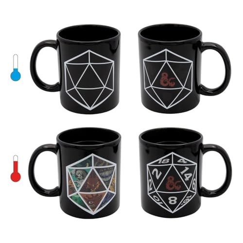 Joytoy 22841 Dungeons & Dragons Keramik Zauberbecher, 320ml Kapazität von Joytoy