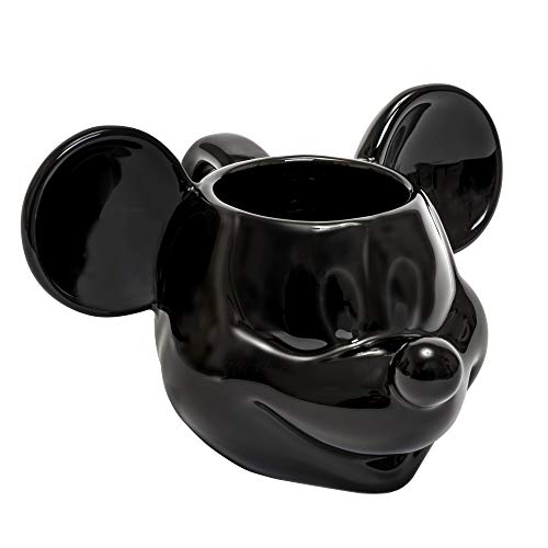 Joy Toy 62123 MICKEY MOUSE 3D KERAMIKTASSE SCHWARZ 13,5X12X8,5 CM von Joytoy