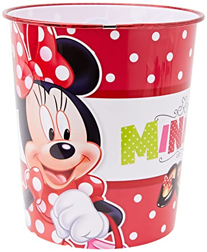 Joy Toy 72288 Abfalleimer "Minnie" aus Plastik von Joytoy