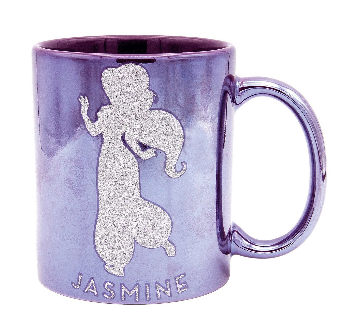 Joy Toy Tasse Disney Princess Jasmine Tasse Metallic MAKING MY OWN CHOICES, Metall von Joy Toy