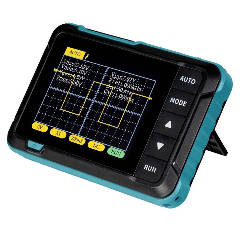 Joy-it Spannungsprüfer Joy-it DSO-200 Digital-Oszilloskop 200 kHz Digital-Speicher (DSO), (DSO-200) von Joy-it
