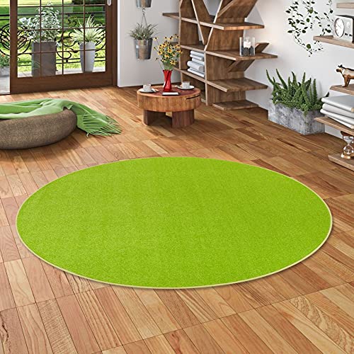 Joy Trend Velour Teppich Grasgrün in 7 Größen von Joy