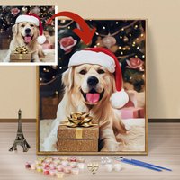 Benutzerdefinierte Haustier Malen Nach Zahlen Kit | Erwachsene Portrait Vom Foto Weihnachtsgeschenke von JoyBoutiqueArt