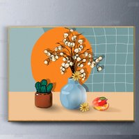 Blume Malen Nach Zahlen - Kit Erwachsene | Diy Ölgemälde Handgemachte Wanddekoration Bestes Geschenk von JoyBoutiqueArt