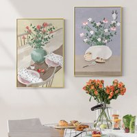 Blume Malen Nach Zahlen - Kit Erwachsene | Diy Ölgemälde Home Decor -Weihnachtsgeschenk von JoyBoutiqueArt