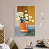 Floral Malen Nach Zahlen - Kit Erwachsene | Diy Ölgemälde Home Decor -Weihnachtsgeschenk von JoyBoutiqueArt