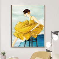 Modernes Malen Nach Zahlen - Kit Erwachsene | Diy Ölgemälde Handgemachte Wanddekoration -Weihnachtsgeschenk von JoyBoutiqueArt