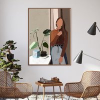 Modernes Malen Nach Zahlen - Kit Erwachsene | Diy Ölgemälde Home Decor -Weihnachtsgeschenk von JoyBoutiqueArt