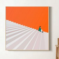 Modernes Malen Nach Zahlen - Set Erwachsene | Diy Ölgemälde Kit Handgemachte Wanddekoration Weihnachtsgeschenk von JoyBoutiqueArt