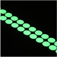 Kreise Im Dunkeln Leuchten Lichtschalter Aufkleber - Zum Abziehen Und Aufkleben von JoyBoxPrinting