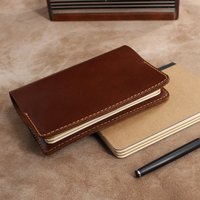 Nachfüllbares A6 Journal Personalisiertes Leder Traveler's Notebook Tagebuch Planer Free Geschenk von JoyToken