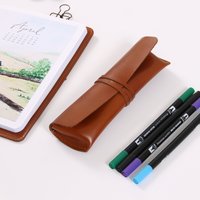 Federmäppchen Aus Leder, Personalisiertes Vollrindleder von JoyToken