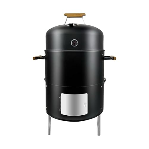 Joyagrill 43,2 cm BBQ Smoker Grill Integriertes Thermometer, Lüftungsschlitz und Zugangstüren, mehrschichtiger Fleisch-Räuchergrill Joyagrill 43,2 cm BBQ Smoker Grill Integriertes Thermometer, Lüftungsschlitz und Zugangstüren, mehrschichtiger Fleisch-Räuchergrill von Joyagrill