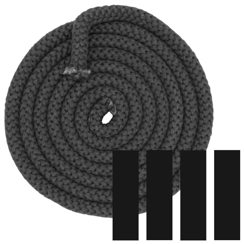 Glasfaserband HitzebestäNdig, Ofenrohr Dichtung, Ofendichtung Feuerfest, Kamin OfentüRdichtung, für Kamin mit Endabbinder, LäNge: 2, 5M (Φ 10mm) von Joyan