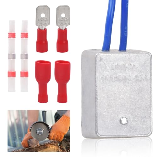 Joyan Softstart Modul Set, Anlaufwiderstand Sanftanlauf, Softstart Modul Set 230V 15A für Elektrowerkzeuge wie Kreissäge Kappsägen Handkreissäge Winkelschleifer von Joyan