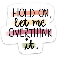 Overthink It Magnet Overthink It Magnet von JoybugCreative