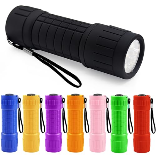 Joycabin 8 Stück Mini Taschenlampe Kinder, kleine LED Taschenlampe Handlampe mit Lanyard und 24 AAA Batterien, Camping Handlampe für Camping Outdoor Wandern Notfälle Kindergeburtstag Party Geschenke Joycabin 8 Stück Mini Taschenlampe Kinder, kleine LED Taschenlampe Handlampe mit Lanyard und 24 AAA Batterien, Camping Handlampe für Camping Outdoor Wandern Notfälle Kindergeburtstag Party Geschenke von Joycabin