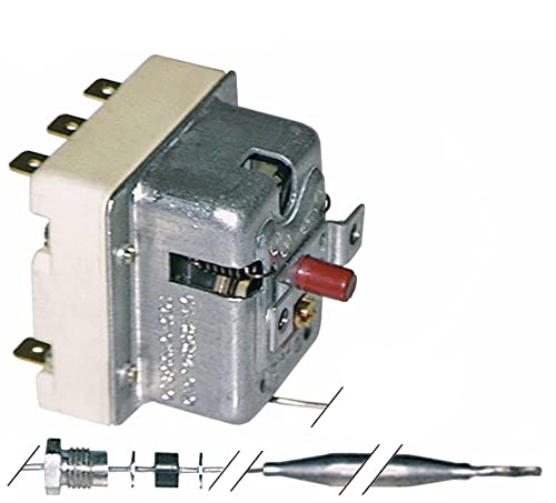 Sicherheitsthermostat 20 A 3 -polig max. 232 °C 6 mm L: 94 mm Temperaturregler EGO 55.32542.822 für MBM, Giorik, Dexion, Silko von Joyetech