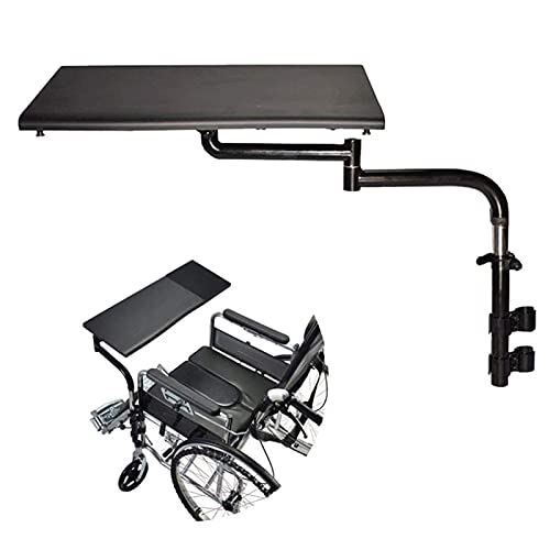 Rollstuhl-Tablett Ergonomischer Rollstuhl-Computertisch, Abstand Und Höhe Verstellbar, Universal-Tabletts Abnehmbarer Rollstuhl-Schoß-Tablett Zum Essen, Lesen Und Ausruhen von Joyfitness