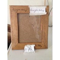 Pyrografie Signatur Rahmen, Handschrift, Transfer, Das Perfekte Personalisierte Geschenk von JoyfulCreations3