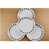 Vintage Rörstrand Form Scandinavien Park Kleine Teller - 4Er Set von JoyfullyNordic
