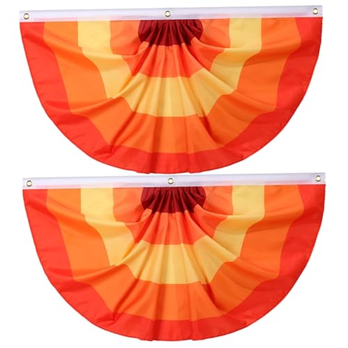 2pcs Herbstbuntings 3x5, 9ft Thanksgiving Fan Fahnen FALL -Buntings mit 3 Jional für Außenhause Urlaub Hof Dekorationen Party Requisiten Bunting 2pcs Herbstbuntings 3x5, 9ft Thanksgiving Fan Fahnen FALL -Buntings mit 3 Jional für Außenhause Urlaub Hof Dekorationen Party Requisiten Bunting von Joygoodta