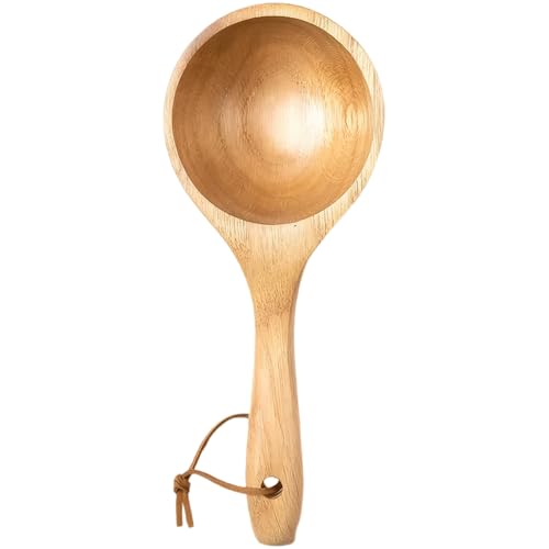 Holzschaufel, 3x8-Zoll-Mehlschaufel mit Loop, glattem und glänzendem Reis, Mehrzweckholz für Wasser, Suppe, Bohnen, Getreide und mehr Holzschaufel, 3x8-Zoll-Mehlschaufel mit Loop, glattem und glänzendem Reis, Mehrzweckholz für Wasser, Suppe, Bohnen, Getreide und mehr von Joygoodta