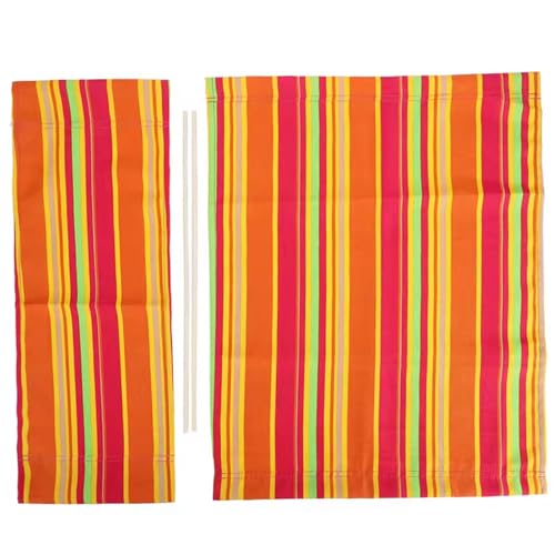 Joygoodta 1 Set Directors Stuhl Canvas Ersatz, farbenfrohe Stuhlstuhl -Ersatz -Leinwand mit Bambus -Stick -Regisseuren Joygoodta 1 Set Directors Stuhl Canvas Ersatz, farbenfrohe Stuhlstuhl -Ersatz -Leinwand mit Bambus -Stick -Regisseuren von Joygoodta