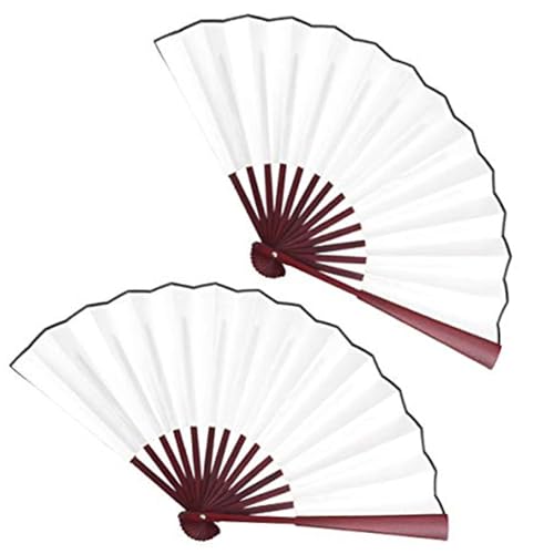 Joygoodta 2pcs Sublimation Fans Mehrzweck chinesischer Stil tragbarer leerer Handheld-Hand-Fan Falten für Frauen Sublimation Fans faltbar Joygoodta 2pcs Sublimation Fans Mehrzweck chinesischer Stil tragbarer leerer Handheld-Hand-Fan Falten für Frauen Sublimation Fans faltbar von Joygoodta
