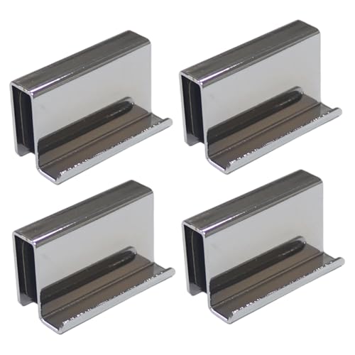 Joygoodta 4pcs Glasduschtürgriff Verschleiß resistente Mehrzweckkantenzüge für Schränke, Schublade, Möbel von Joygoodta