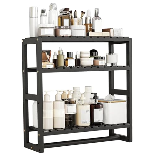 Joygoodta Badezimmerregale wandmontiert über Toilettenbad Organizer mit Handtuchregalen 3 Stufe über Toilettenregal für Heimküchen -Organisatoren Regale Regale Joygoodta Badezimmerregale wandmontiert über Toilettenbad Organizer mit Handtuchregalen 3 Stufe über Toilettenregal für Heimküchen -Organisatoren Regale Regale von Joygoodta
