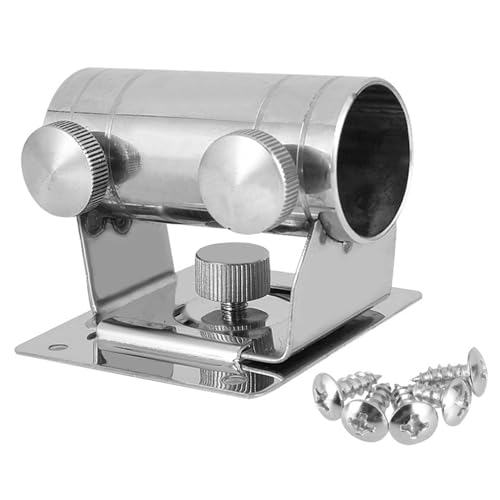 Joygoodta Regenschirm Moun Verstellbares Edelstahl -Regenschirm Deck Reiter Abnehmbares Klemmhalter für Angelbox Deck Geländer Camping Beach Mount Joygoodta Regenschirm Moun Verstellbares Edelstahl -Regenschirm Deck Reiter Abnehmbares Klemmhalter für Angelbox Deck Geländer Camping Beach Mount von Joygoodta