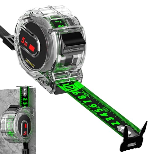 Messband 5m 16 Fuß fluoreszierende doppelte Seite Retakable Bands, Präzisions-Selbst-Lock-Messen Sie Herrscher mit klarem Fall und hängendes Seil für den industriellen Gebrauch Messband 5m 16 Fuß fluoreszierende doppelte Seite Retakable Bands, Präzisions-Selbst-Lock-Messen Sie Herrscher mit klarem Fall und hängendes Seil für den industriellen Gebrauch von Joygoodta