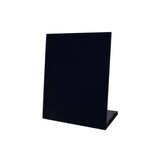 Velvet L Form Ohrringe Display Rack Organizer Schmuckhalterhalter für 30 Paare Ohrringhalterarring Display -Ständer von Joygoodta