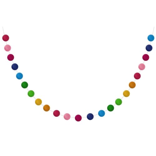 Weihnachten Filzkugel Girlande Bunte Wolle Pom Pom Party Tree DIY Hängende Dekoration 2m Weihnachten Filz Ball Weihnachten Filzkugel Girlande Bunte Wolle Pom Pom Party Tree DIY Hängende Dekoration 2m Weihnachten Filz Ball von Joygoodta