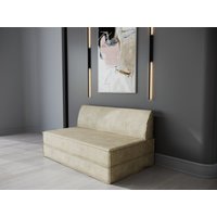 Zweistöckiges Sofa, Schaumstoff - Und Furniercouch, Anpassbare Farbe Schaumstoffhärte, Umwandelbar in Ein Bett, Bodenkissencouch, Modulare von Joyinpet
