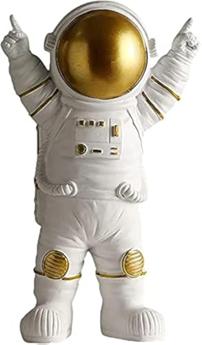 Joylern Spaceman Statue Astronaut Figur Harz Raumfahrer Modell Ornament Astronaut Skulptur für Home Office Desktop Tischplatte Dekoration - Gold Victory Joylern Spaceman Statue Astronaut Figur Harz Raumfahrer Modell Ornament Astronaut Skulptur für Home Office Desktop Tischplatte Dekoration - Gold Victory von Joylern
