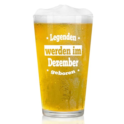 Joymaking Bierglas Geschenke für Männer, Geburtstagsgeschenk für Männer, Männer Geburtstagsgeschenke im Dezember, Sinnvolle Lustige Geschenke für Männer Papa Freund Mitarbeiter Sohn Opa 15oz von Joymaking