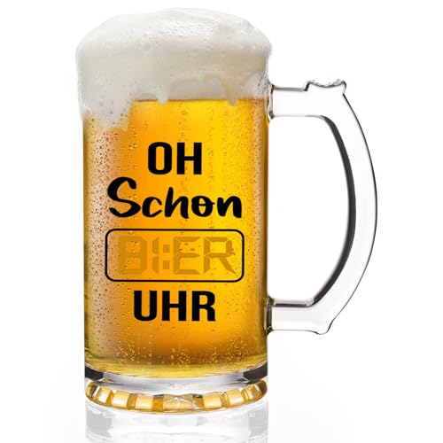 Joymaking Bierglas mit Gravur, Bier Geschenke für Männer, Lustige Geschenke für Männer, Geburtstagsgeschenk für Männer, Kleine Geschenke Männer, Witzige Geschenke für Bierliebhaber, Bierkrug 0,5l von Joymaking