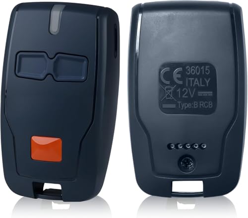 2 Stück Tor-Fernbedienungen für BFT Mitto 2B RCB Joynine Fernbedienung Garagentor, 433 MHz, 2 Kanäle, Rolling Code, kompatibel mit Mitto 2/Mitto 4/Leio B/TRC Series/GHIBLI von Joynine