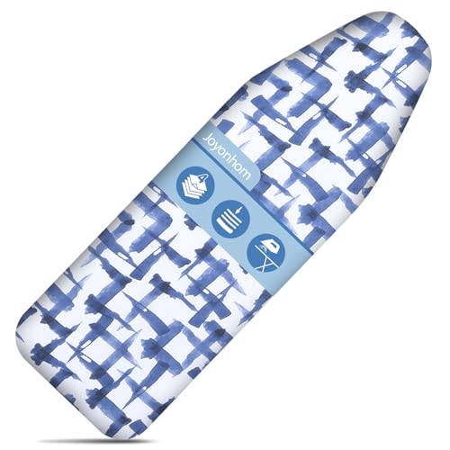 Joyonhom Ironing Board Cover and Pad, Easy Installation Heavy Duty Extra Thick Padding 4 Layers Cotton - Blue Cross 150x50 Joyonhom Ironing Board Cover and Pad, Easy Installation Heavy Duty Extra Thick Padding 4 Layers Cotton - Blue Cross 150x50 von Joyonhom