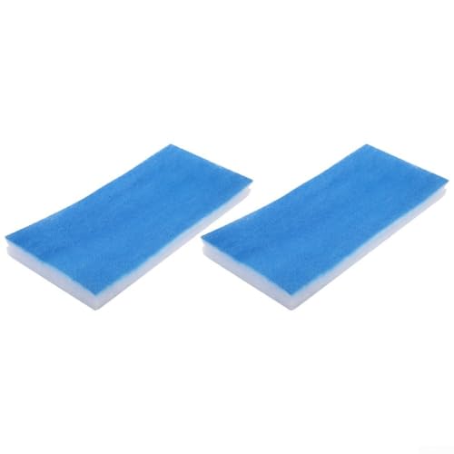 2/4 Stück Farbspritzkabinenfilter, austauschbare Sprühkabinen-Luftfilter-Pad, doppellagiges Faser-Baumwollmaterial für Master für Luftreiniger Luftentfeuchter (2 Stück) von JoyousMall