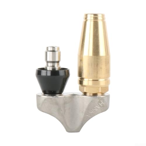 3 kPSI für Hochdruckreiniger, umgekehrt für Turbo-Abflussdüse, aus Edelstahl und Kupfer für private und gewerbliche Abflussreinigung und Verstopfungsentfernung (3/8) von JoyousMall