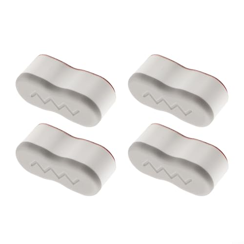 4 Stück WC-Deckel-Stoßstangen Bidet höhenverstellbare Pads für verbesserte Stabilität von JoyousMall