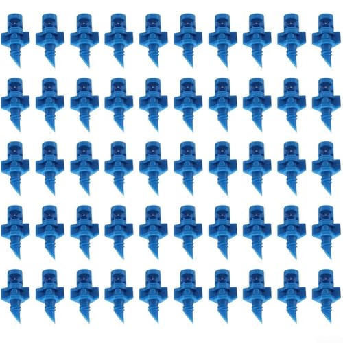 50 x Sprühnebelregner für Bewässerungssysteme in Gewächshäusern und kleinen Baumpflege (90 Grad) von JoyousMall