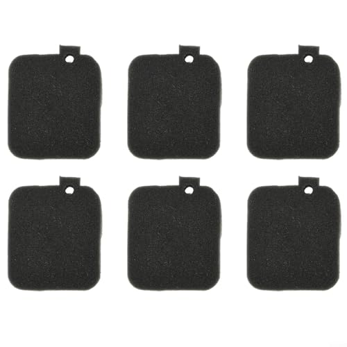 6 Stück Luftfilter für bg45 BG46 BG55 BG65 BR45 BR45C SH55 SH85 Gebläsemodelle passend für Ersatzteil 4229 120 1800 von JoyousMall