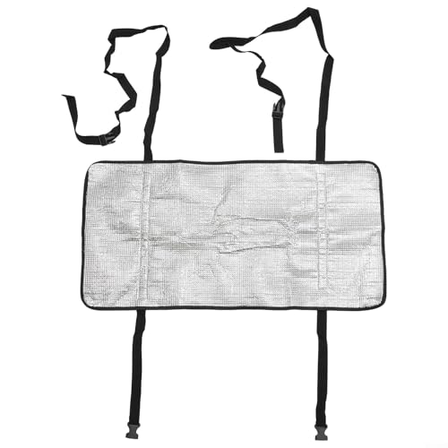 Abdeckung für Klimaanlagen-Außengerät, Aluminiumfolie, wasserdicht, Staubabdeckung, Sonnenschutz für verbesserte Kühlung, 80 x 40 cm Abdeckung für Klimaanlagen-Außengerät, Aluminiumfolie, wasserdicht, Staubabdeckung, Sonnenschutz für verbesserte Kühlung, 80 x 40 cm von JoyousMall