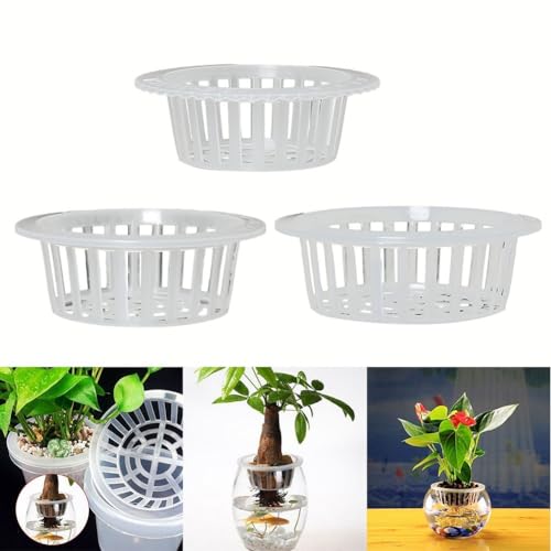 Aquarium Einsatz Pflanze Klonkorb Mesh Topf Netz für optimales Wachstum von Wasserpflanzen (A10) von JoyousMall